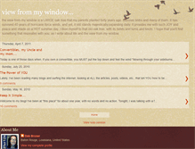Tablet Screenshot of deb-viewfrommywindow.blogspot.com