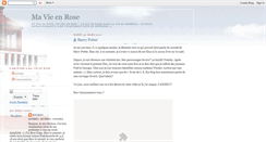 Desktop Screenshot of mavieenrose-michou.blogspot.com