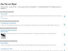 Tablet Screenshot of mavieenrose-michou.blogspot.com
