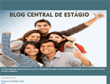 Tablet Screenshot of centraldeestagio.blogspot.com