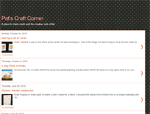 Tablet Screenshot of patscraftcorner.blogspot.com