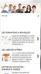 Mobile Screenshot of emploi-bruxelles.blogspot.com