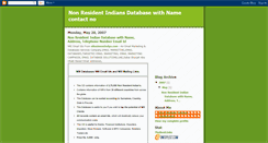 Desktop Screenshot of nridata.blogspot.com