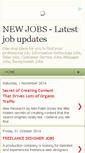 Mobile Screenshot of jobupdates12.blogspot.com