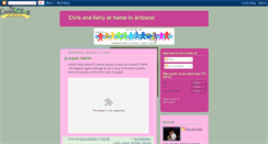 Desktop Screenshot of chrisandkellyaz.blogspot.com