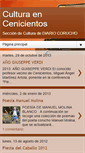 Mobile Screenshot of culturaencenicientos.blogspot.com