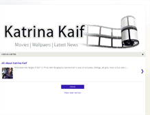 Tablet Screenshot of i-love-katrina-kaif.blogspot.com