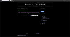 Desktop Screenshot of funnytattoo.blogspot.com