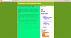 Desktop Screenshot of cooperativacatares.blogspot.com