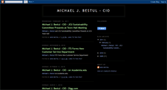 Desktop Screenshot of michaeljbestul.blogspot.com