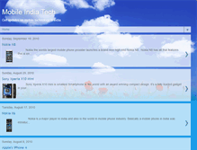 Tablet Screenshot of mobileindiatech.blogspot.com
