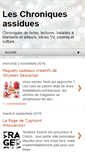 Mobile Screenshot of leschroniquesassidues.blogspot.com