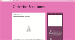 Desktop Screenshot of catherine-zeta-jones-star.blogspot.com