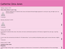 Tablet Screenshot of catherine-zeta-jones-star.blogspot.com