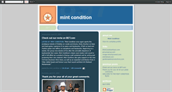 Desktop Screenshot of mintconditionmusic.blogspot.com