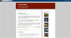 Desktop Screenshot of graniterants.blogspot.com