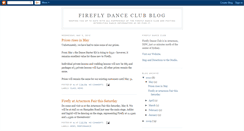 Desktop Screenshot of fireflydanceclub.blogspot.com