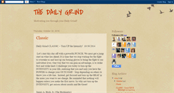 Desktop Screenshot of begreatdailygrind.blogspot.com