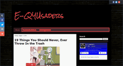 Desktop Screenshot of e-qyusader.blogspot.com