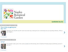 Tablet Screenshot of naplesgardensblog.blogspot.com