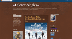 Desktop Screenshot of lalorex-singles.blogspot.com