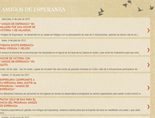 Tablet Screenshot of amigosdesperanza.blogspot.com