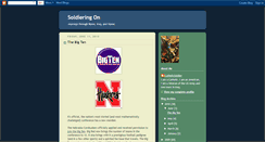 Desktop Screenshot of catholicsoldieringon.blogspot.com