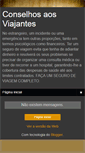 Mobile Screenshot of conselhosaosviajantes.blogspot.com