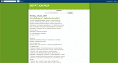 Desktop Screenshot of egyjobfair.blogspot.com