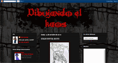 Desktop Screenshot of dibujandoelkaos.blogspot.com