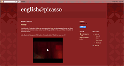 Desktop Screenshot of english-at-picasso.blogspot.com