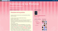 Desktop Screenshot of nutriciondelosprotistas.blogspot.com