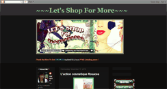 Desktop Screenshot of letsshop4more.blogspot.com