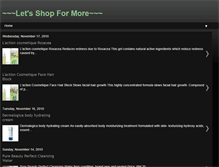 Tablet Screenshot of letsshop4more.blogspot.com