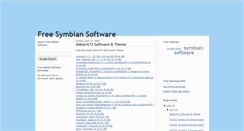 Desktop Screenshot of freesymbianware.blogspot.com