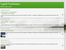 Tablet Screenshot of ingalillfredriksson.blogspot.com