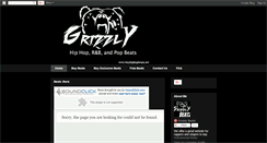 Desktop Screenshot of grizzlysbeatz.blogspot.com