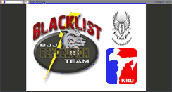 Desktop Screenshot of blacklistbjj.blogspot.com