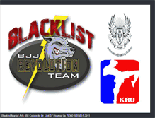 Tablet Screenshot of blacklistbjj.blogspot.com
