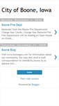 Mobile Screenshot of boonegov.blogspot.com