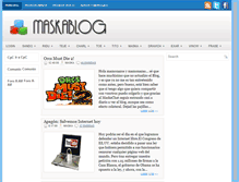 Tablet Screenshot of maskaworld.blogspot.com