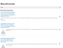 Tablet Screenshot of bharath-results.blogspot.com
