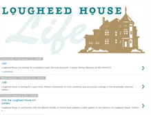 Tablet Screenshot of lougheedhouse.blogspot.com