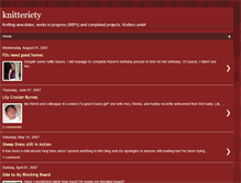 Tablet Screenshot of divineknits.blogspot.com