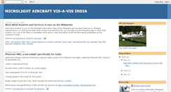 Desktop Screenshot of microlightflyer.blogspot.com