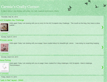 Tablet Screenshot of carmiescraftycorner.blogspot.com