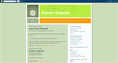 Desktop Screenshot of leicesterslingmeet.blogspot.com