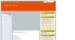Desktop Screenshot of consultant-ids.blogspot.com