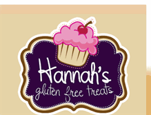 Tablet Screenshot of hannahsglutenfreetreats.blogspot.com