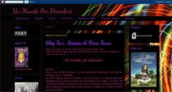 Desktop Screenshot of mundodescubrir.blogspot.com